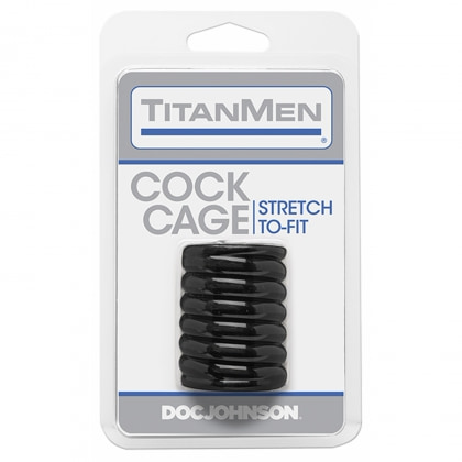 Manșon Penis Titan Men Doc Johnson Negru