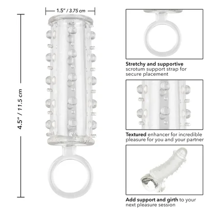 Manșon Sensation Enhancer Transparent