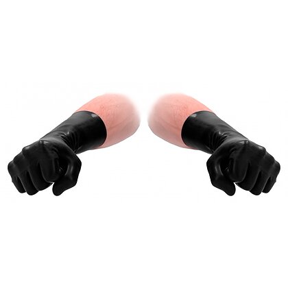 Manusi Latex Short Fist It Negru