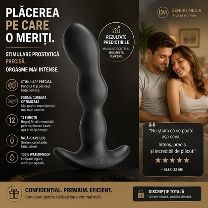 Masator Prostată Pretty Love Special Negru