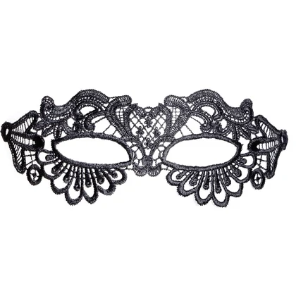 Mască Elegantă Cottelli Negru XS-L