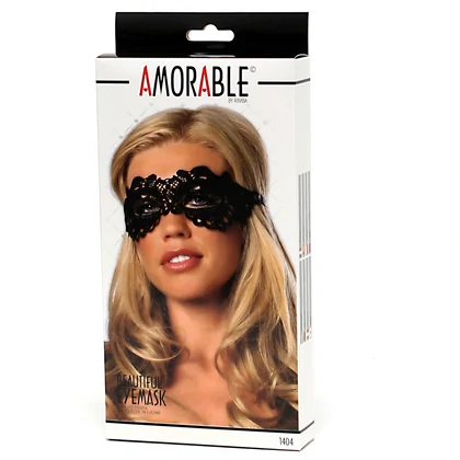 Mască Amorable Angelina Negru