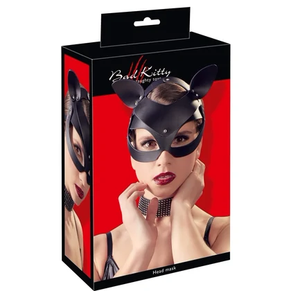 Mască Catwoman Bad Kitty Negru