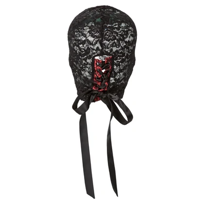 Mască Scandal Corset Lace Negru