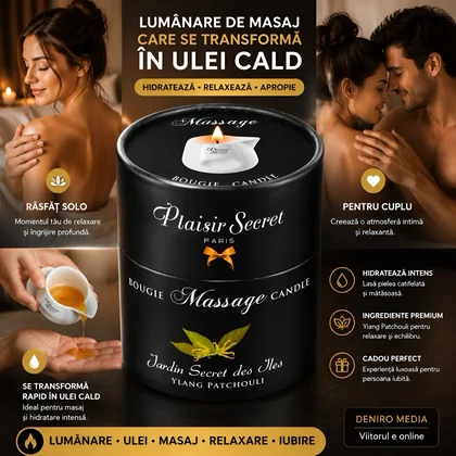 Massage Candle Ylang Patchouli 80ml