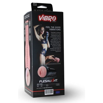 Masturbator Cu Vibrații Fleshlight Vibro Roz
