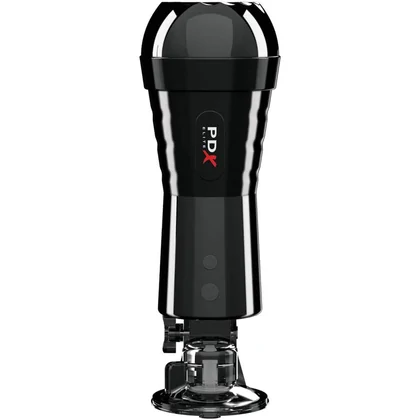 Masturbator Cu Vibrații Pdx Penis Compressor Negru