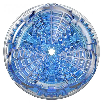 Masturbator Fleshlight Turbo Core Albastru