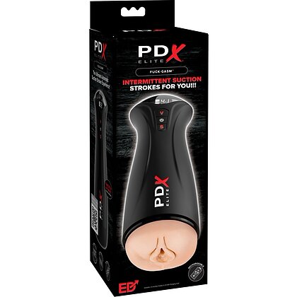 Masturbator Pipedream PDX Elite Auto-Sucțiune Texturată Negru