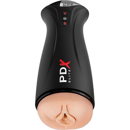 Masturbator Pipedream PDX Elite Auto-Suctiune Texturata Negru