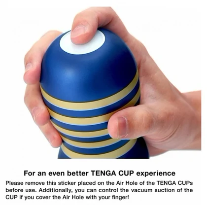 Masturbator Premium Tenga Soft Case Cup Albastru
