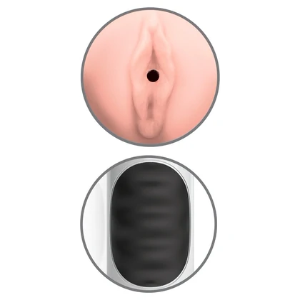 Masturbator Realist Mega Grip cu Vibrații