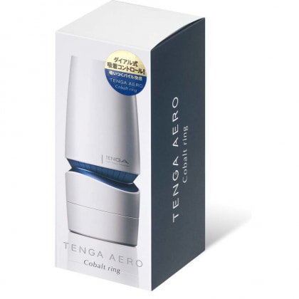 Masturbator Tenga Aero Cobalt Transparent