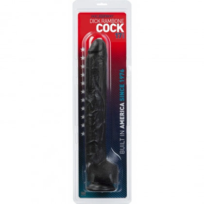 Maxi Dildo Penis Rambone 38cm Negru