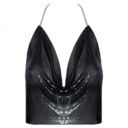 Metal Top Cottelli Collection Negru S-L