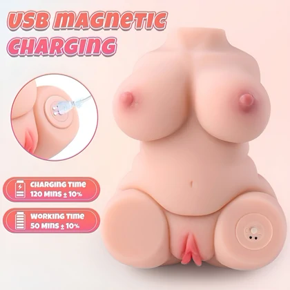 Mistress Masturbator TPR – 3 Viteze, 7 Moduri, 21,5 cm