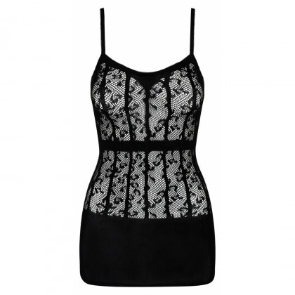 Neglijeu Damă Obsessive D605 Negru S-L