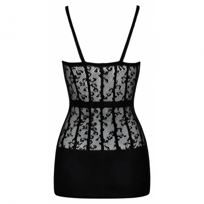 Neglijeu Damă Obsessive D605 Negru S-L