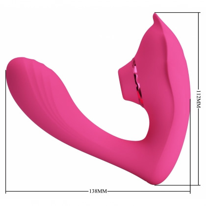 Nemo Stimulare Dublă 10+7 Funcții Reîncărcabil Roz