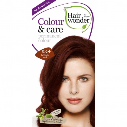 Vopsea păr naturală Colour Care 5.64 Henna Red Hairwonder