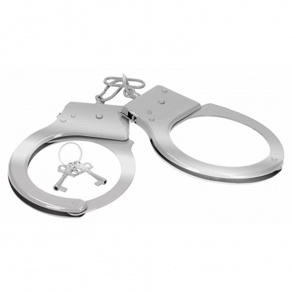 Cătușe Metal Handcuffs Shots Gri