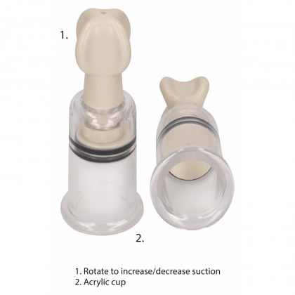 Nipple Suction Set Small Transparent