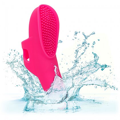 Nubby Vibe Roz – Stimulator Deget 10 Moduri, Reîncărcabil