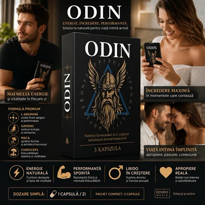 ODIN Trio – Pentru Creșterea Potenței, 3 Capsule