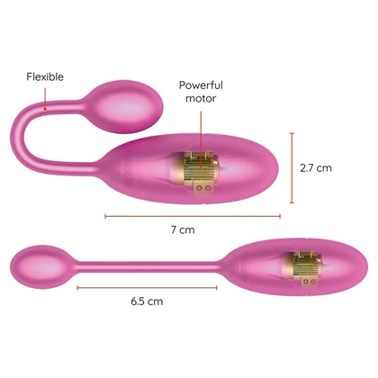 ONINDER Denver Vibrating Egg Roz, Moduri, Reîncărcabil