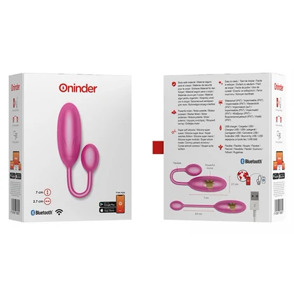 ONINDER Denver Vibrating Egg Roz, Moduri, Reîncărcabil