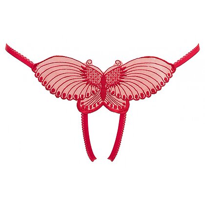 Open Butterfly Amorable Rosu S-L
