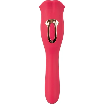 Oral Fun L – Vibrator 2 în 1, 10 Moduri, Reîncărcabil Roz