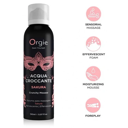 Orgie Sakura Crunchy Spumă De Masaj 150 ml