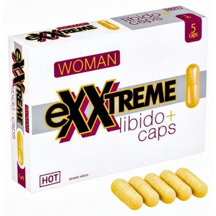 Pachet Capsule Femei eXXtreme Libido Afrodisiac 5buc + Picături Afrodisiace Spanish Fly 20ml