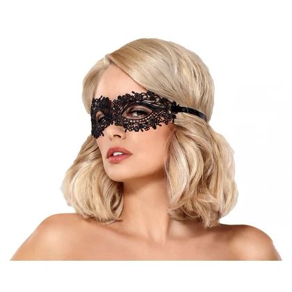 Pachet Cătușe Obsessive Roseberry Mov + Mască Obsessive A710 Negru