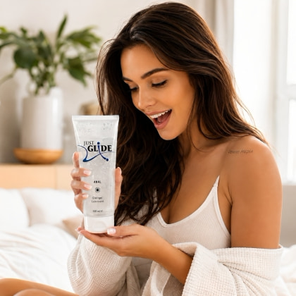 Pachet Lubrifiant Just Glide Anal 200ml + Lubrifiant Just Glide Waterbased 200ml