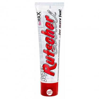 Pachet Lubrifiant Super Rutscher Anal 100ml + Mască Obsessive A710 Negru