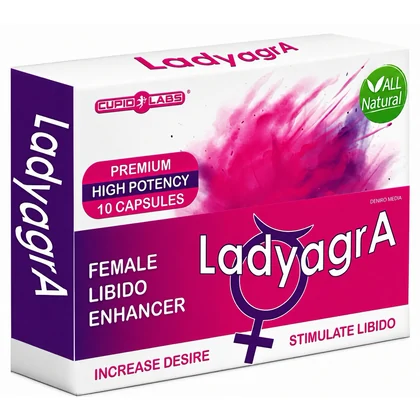 Pachet Pastile Libido Ladyagra 10buc + Penis Marathon Long Power Creme 30ml