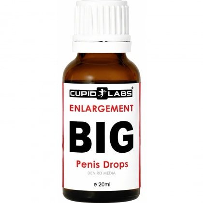 Pachet Picături Big Penis Drops 20ml + Cremă Mărirea Penisului Enlargo 100ml