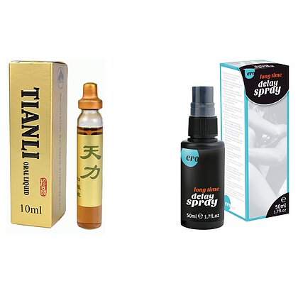 Pachet Tianli Ultra Power + Spray HOT Delay