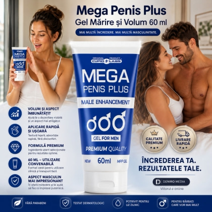 Pachet Afrodisiac Hot Sex Girl 20ml Și Gel Mărire Penis Mega Penis Plus 65ml