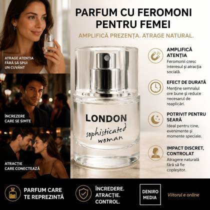 Parfum Feromoni London Sophisticated Woman Hot 30ml