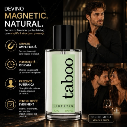 Parfum Feromoni Pentru Bărbați Libertate Intimă 50ml