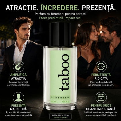 Parfum Feromoni Pentru Bărbați Libertate Intimă 50ml