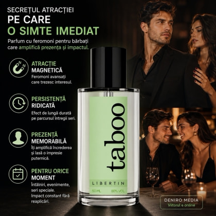 Parfum Feromoni Pentru Bărbați Libertate Intimă 50ml