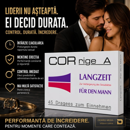 Pastile Anti Ejaculare Cor Rige A 45capsule