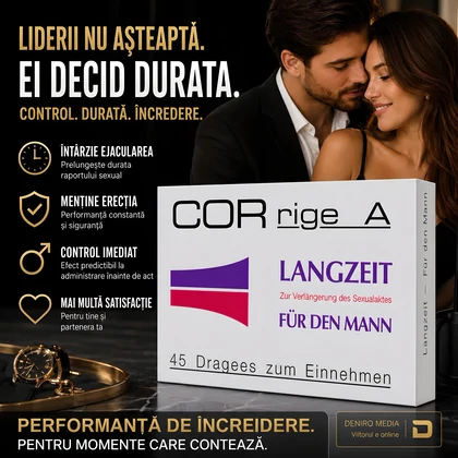 Pastile Anti Ejaculare Cor Rige A 45capsule