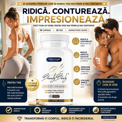 Pastile BeautyBooty Ridicarea Conturarea Și Fermitatea Fundului 90buc