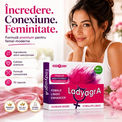 Pastile Creștere Libido Femei Ladyagra 10buc