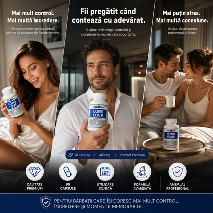Pastile Ejaculare Precoce Long Love 90capsule